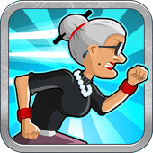 دانلود Angry Gran Run Running Game بدون دیتا  مادربزرگ عصبانی مود