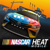 جدیدترین نسخه NASCAR Heat Mobile گرافیکی ماشین سواری دیتا و مود